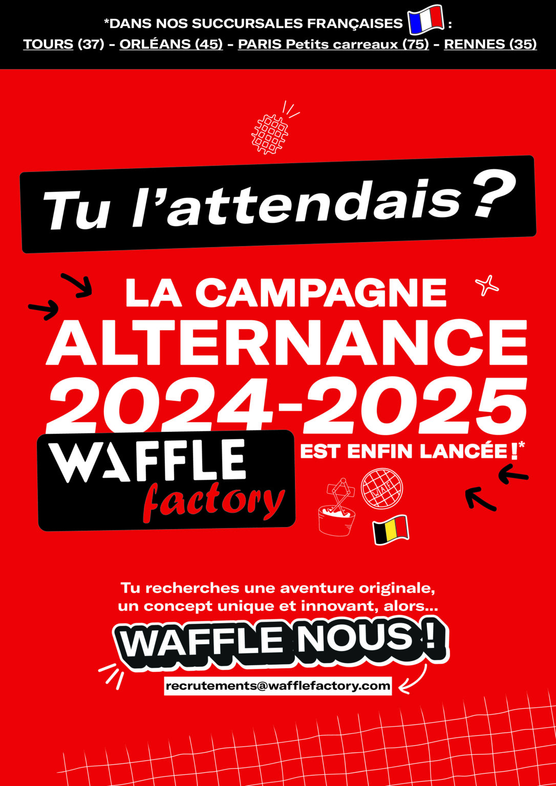 ALTERNANCE 2024/2025 Waffle Factory