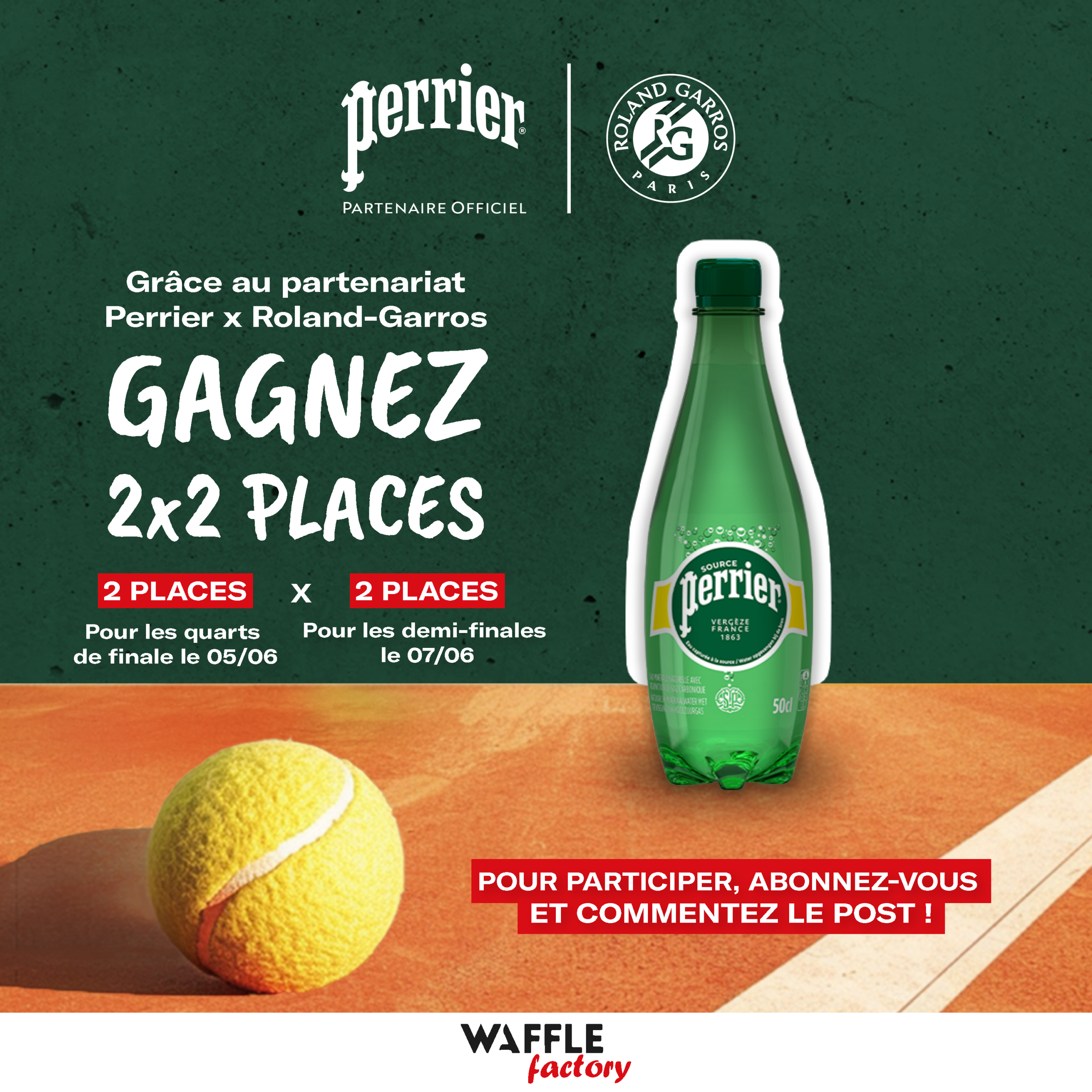 Perrier x Roland-Garros 2024